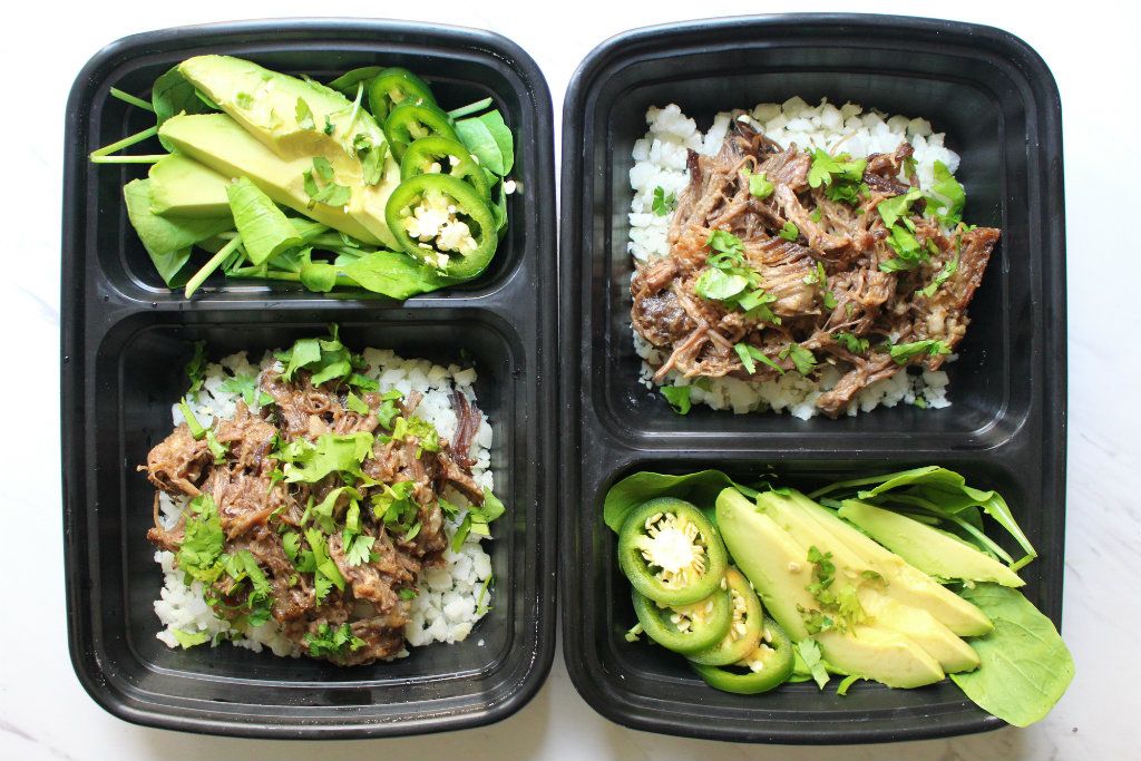 Keto Barbacoa Bowls