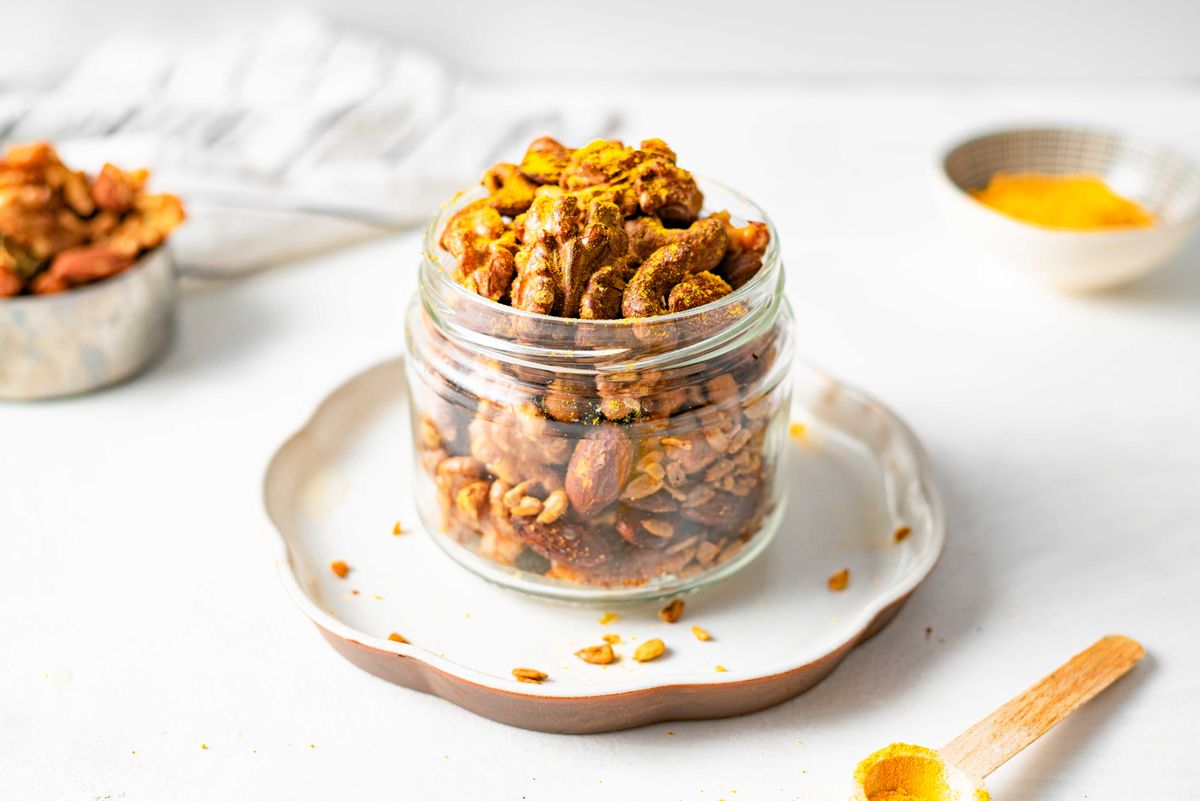 Keto Turmeric Trail Mix