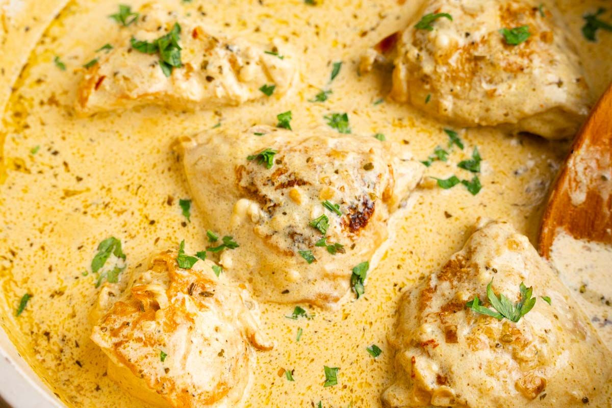 Keto French Mustard Chicken