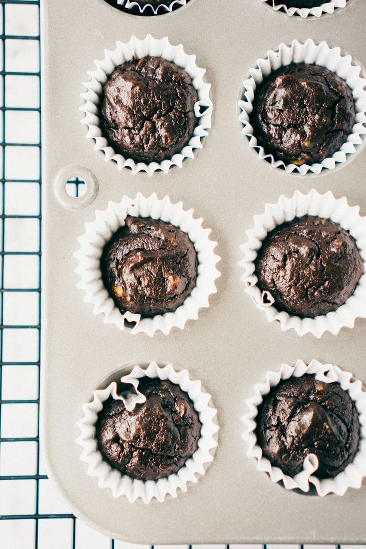 One-Bowl Mini Keto Avocado Brownies