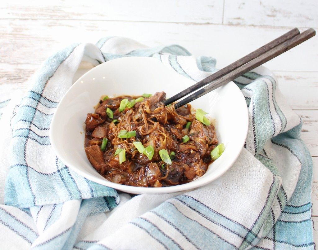 Low Carb Beef Lo Mein | Carb Manager