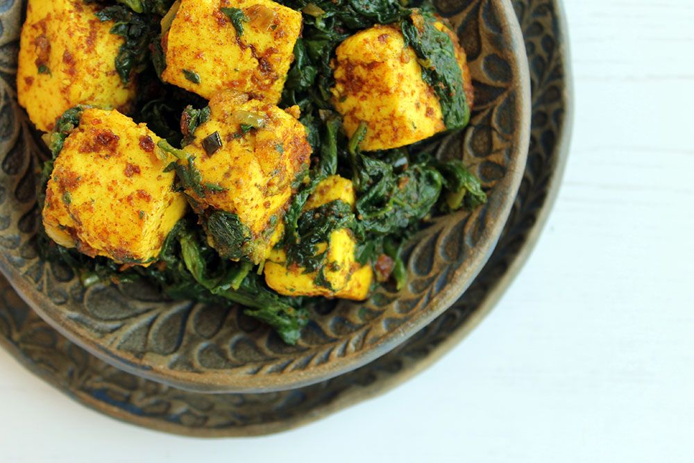 Keto Spinach and Paneer