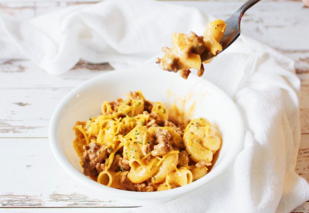 Low Carb Hamburger Helper Skillet