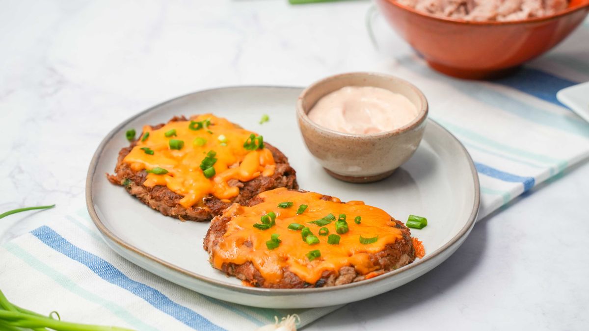 Keto Tuna Melt Patties