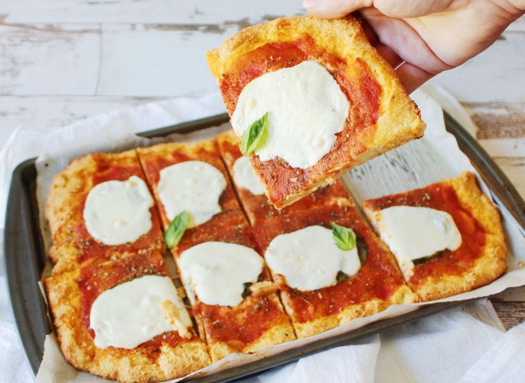 Keto Best Sheet Pan Pizza