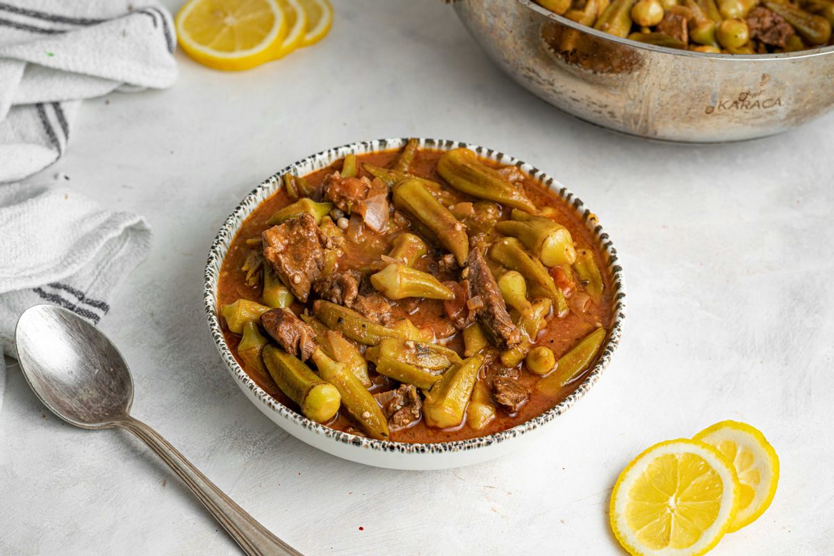 Low Carb Paleo Beef and Okra Stew