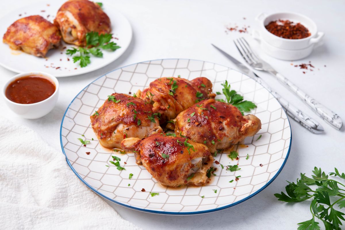 Easy Keto 5-Ingredient Spicy Chicken Thighs