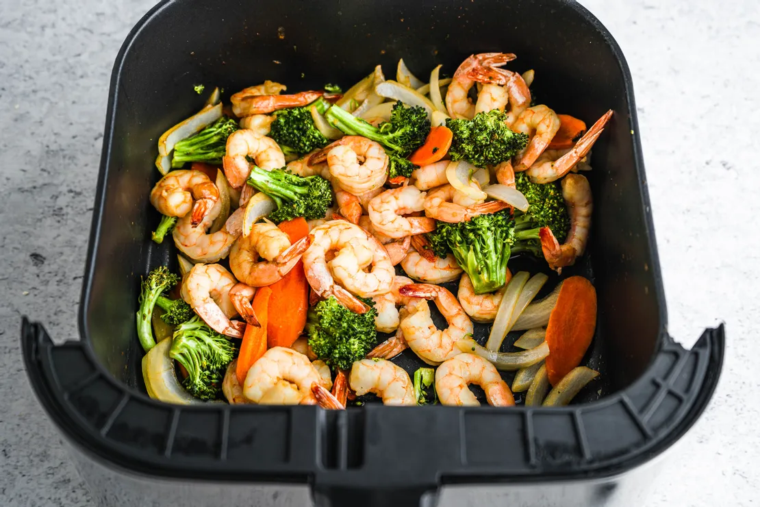 Roasted Broccoli Shrimp And Broccoli Air Fryer Stir Fry Broccoli Air