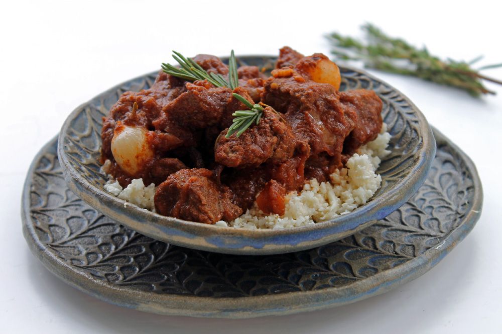 Low Carb Beef Stifado