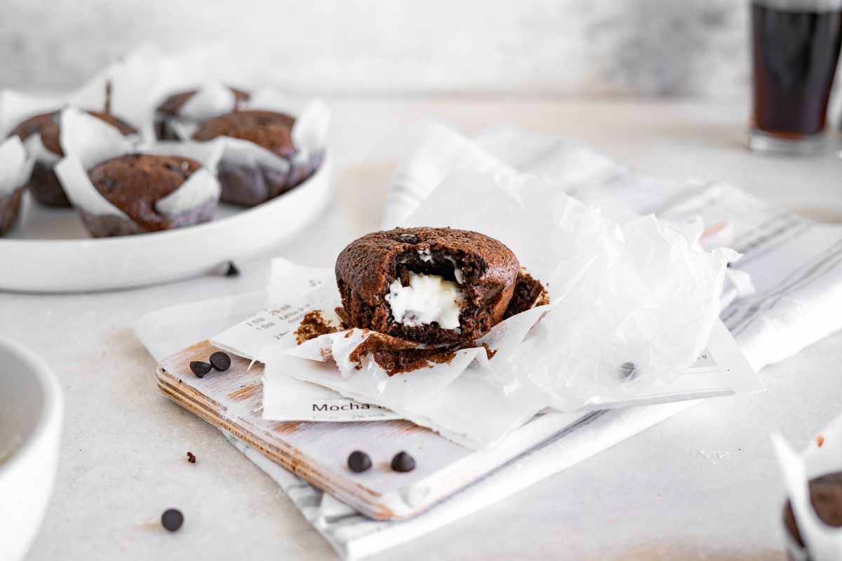 Keto Chocolate Espresso Mini-Muffins