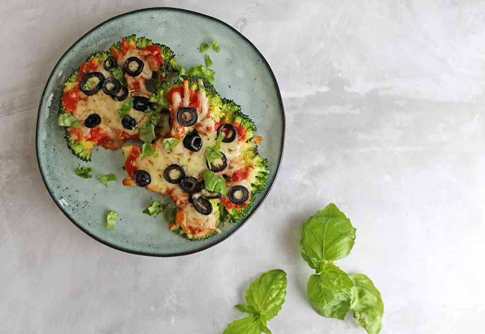 Keto Vegetarian Broccoli Steak Pizza