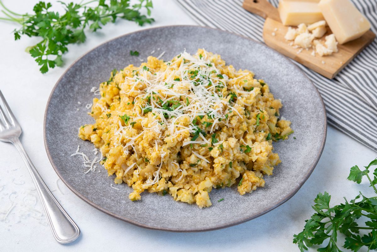 Easy Low-Carb Pumpkin "Risotto"