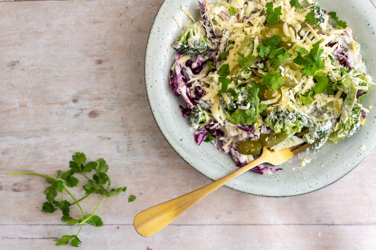 Keto Broccoli and Jalapeño Salad