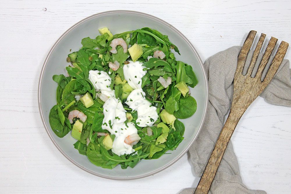 Keto Shrimp And Avocado Salad