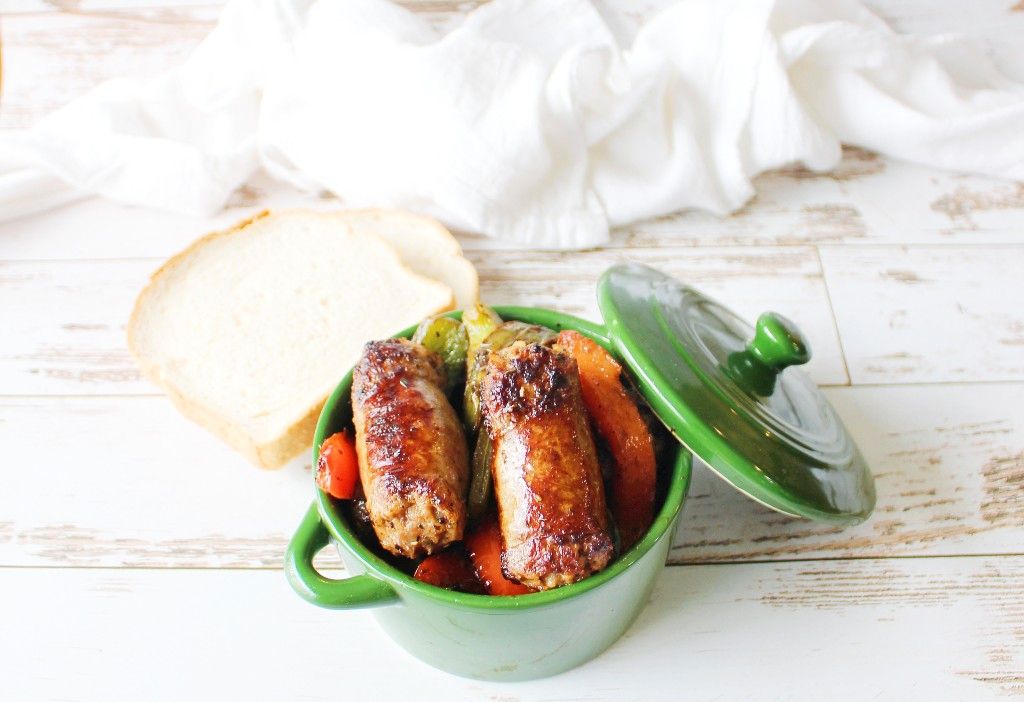 Keto Best Italian Sausage and Peppers