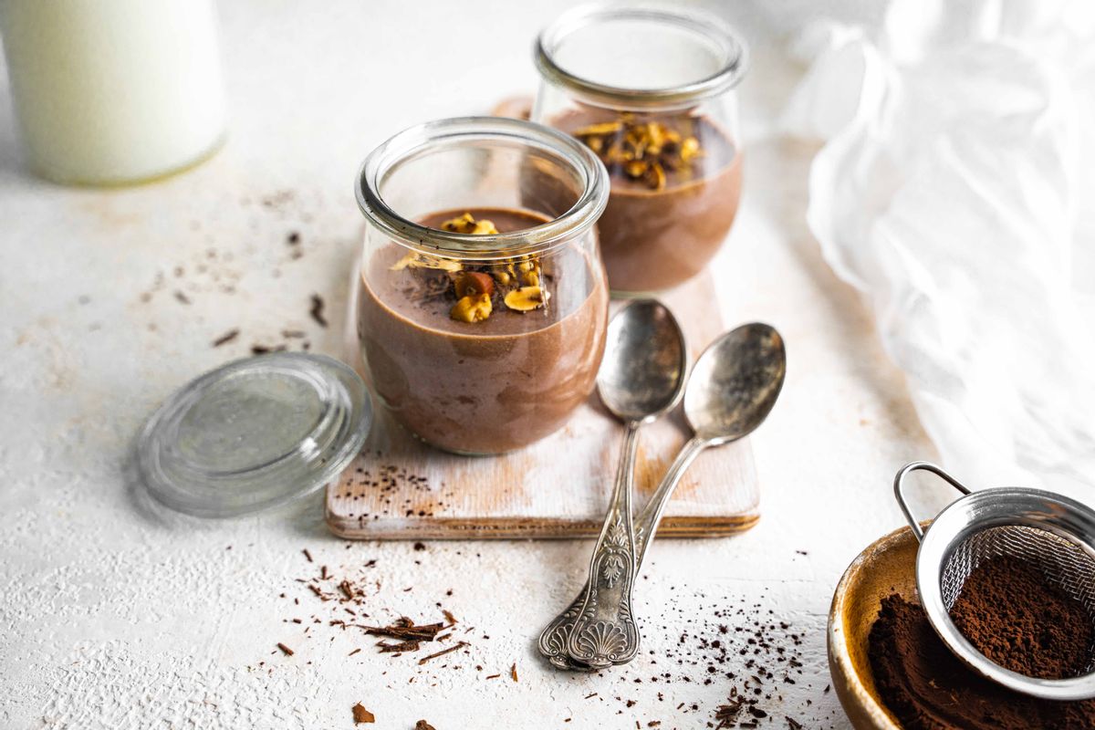 Keto Chocolate Cheese Pudding 