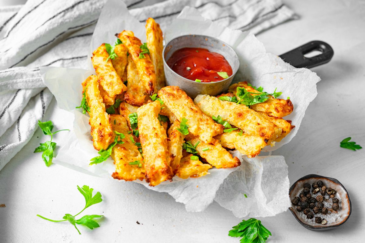 Keto Cauliflower Fries