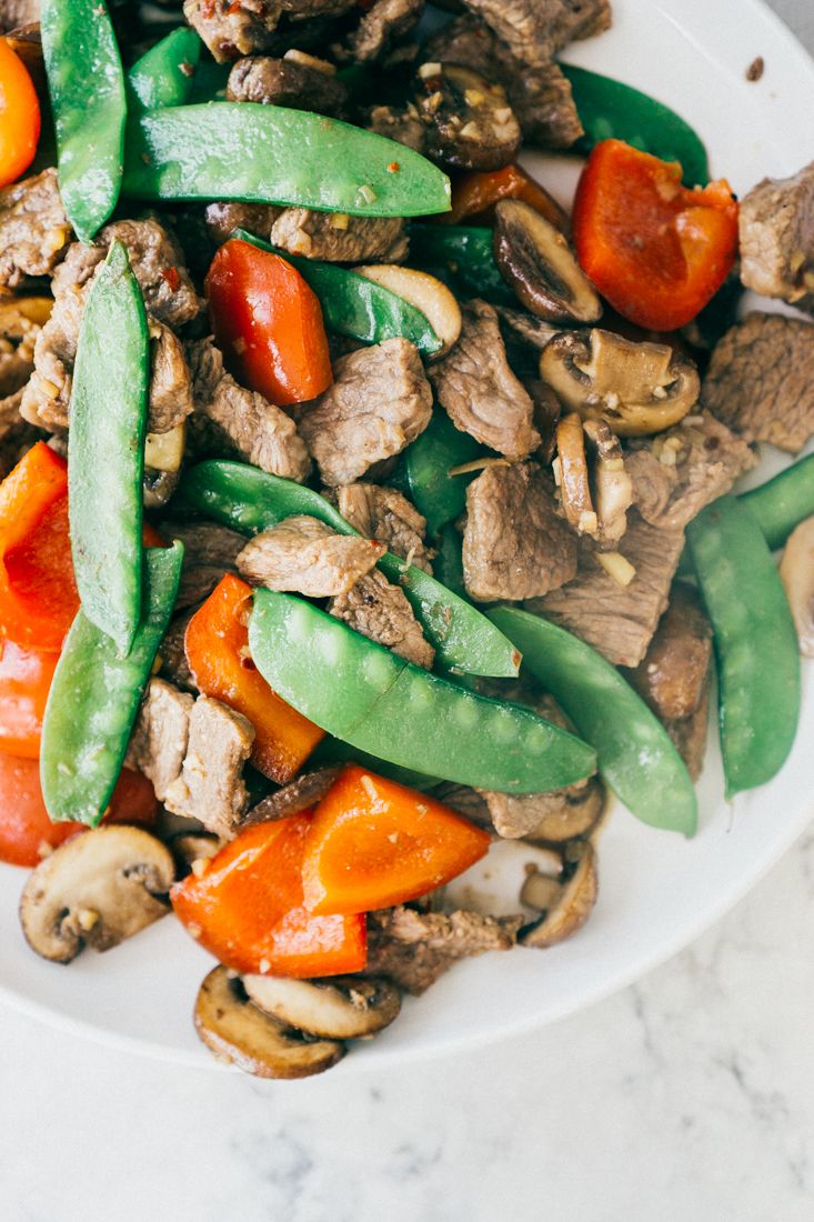 Low Carb Paleo Steak Stir Fry