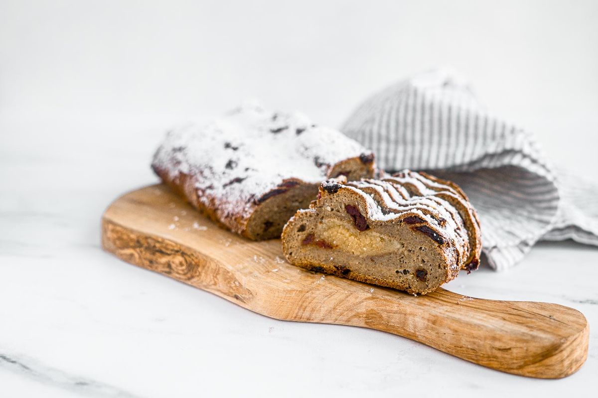 Keto Christmas Stollen