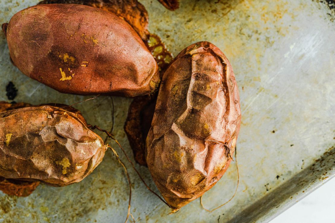 Moderate Carb Olive Oil Baked Cod Sweet Potatoes and Asparagus