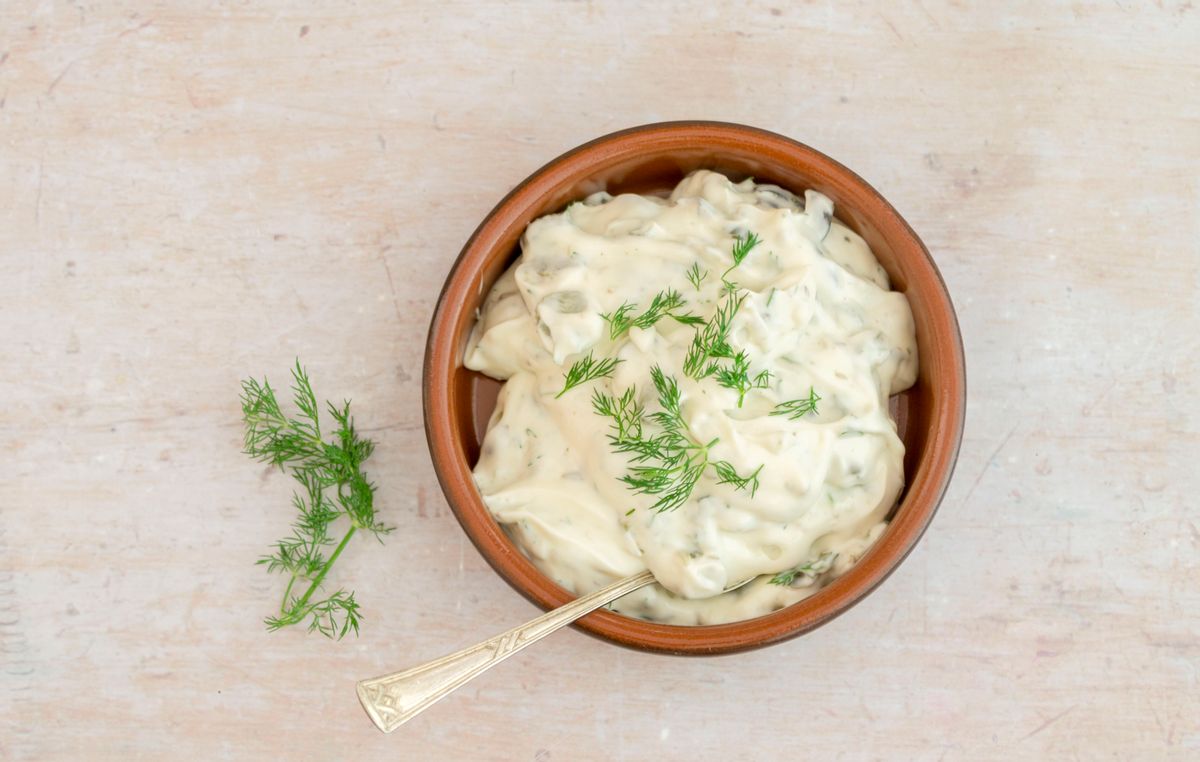 Keto Lemon and Olive Tartar Sauce