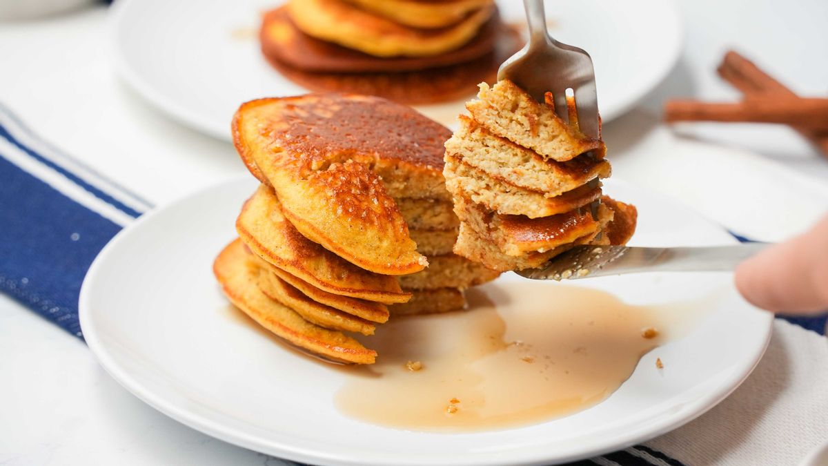 Keto Grain-free Pumpkin Pancakes