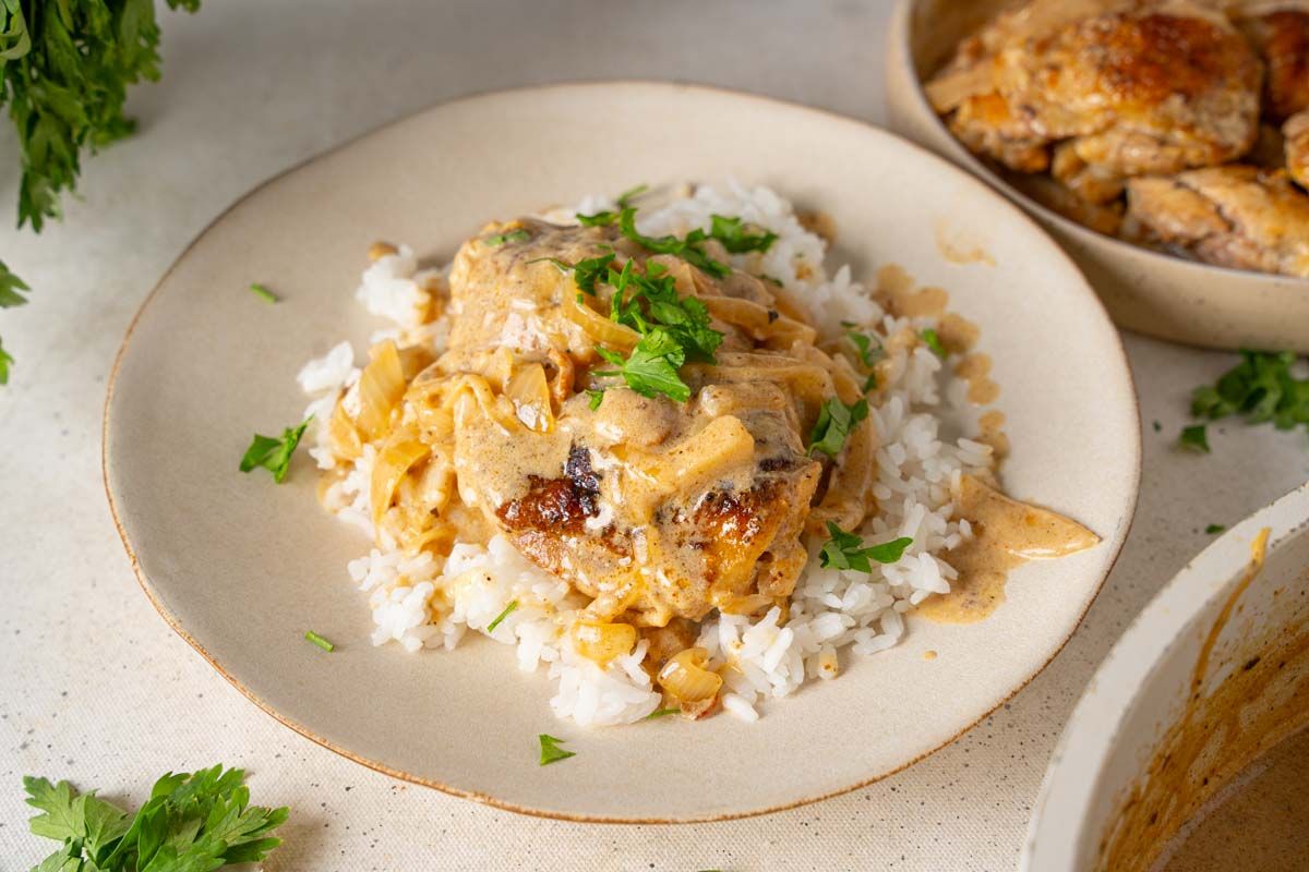 Keto Smothered Chicken