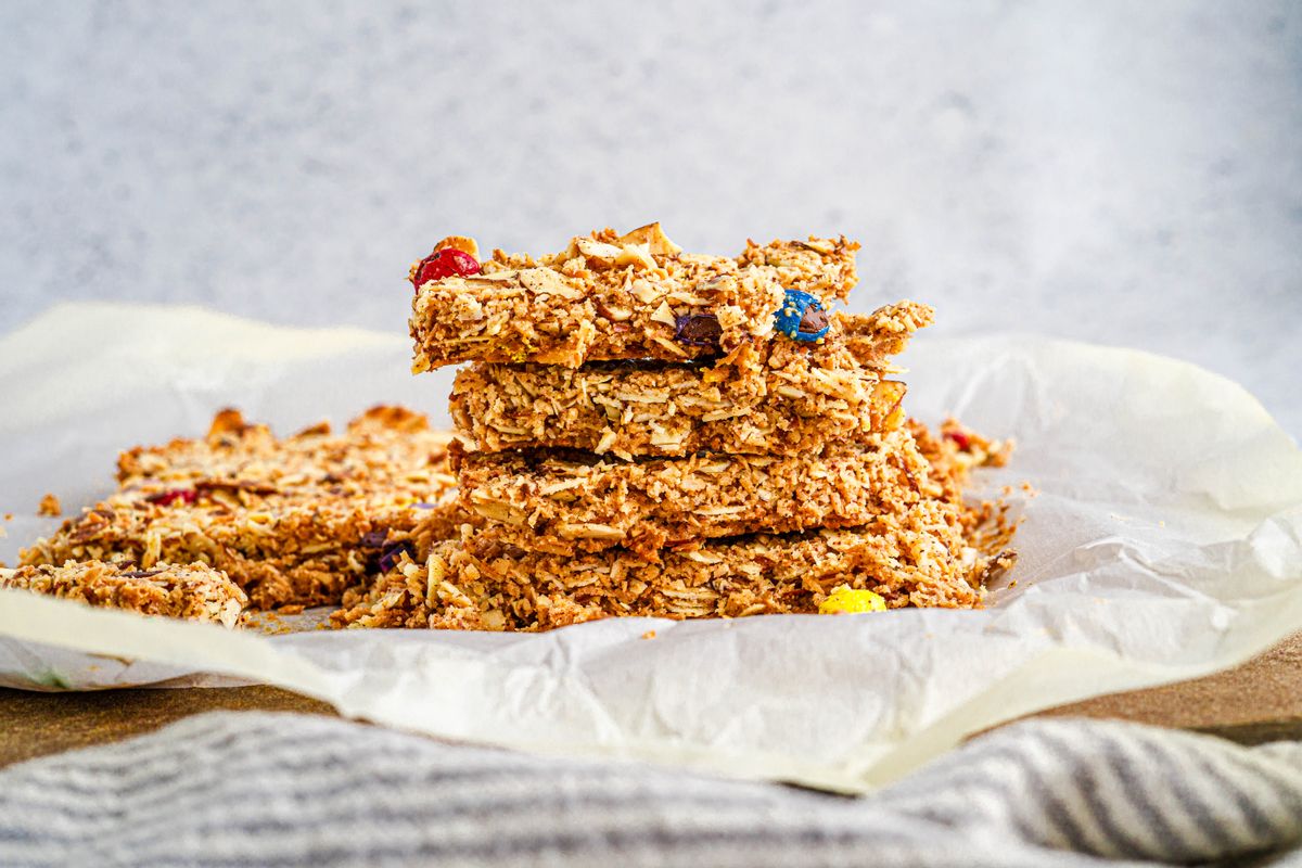 Keto Candy Chocolate Granola Bars