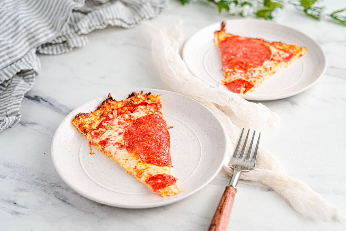  Keto Pepperoni Sourdough Pizza