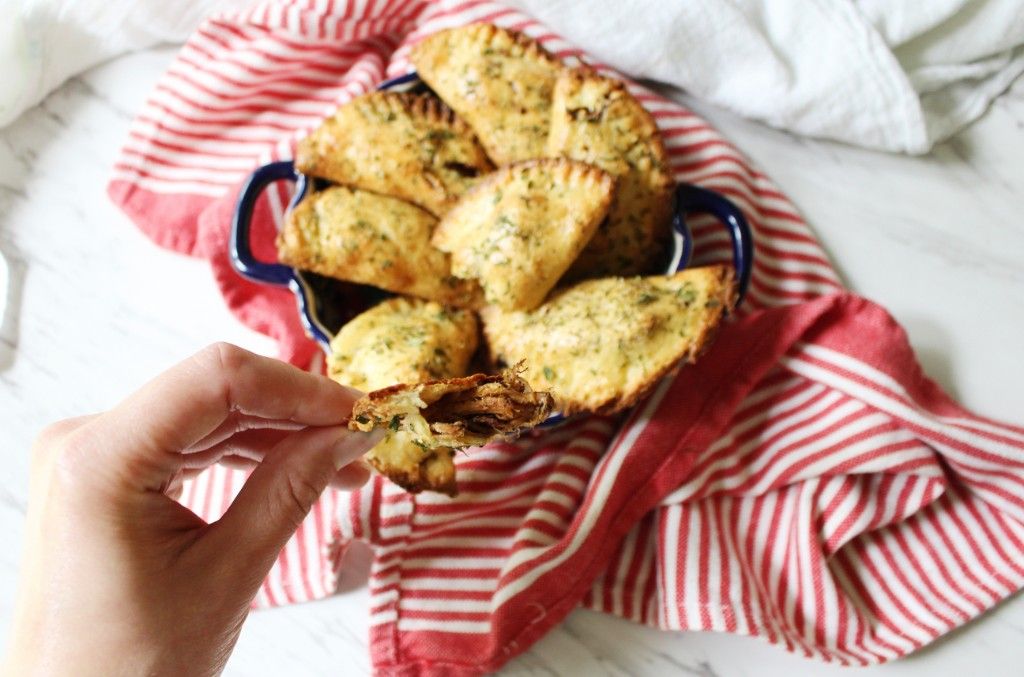 Keto Shredded Pork Empanadas