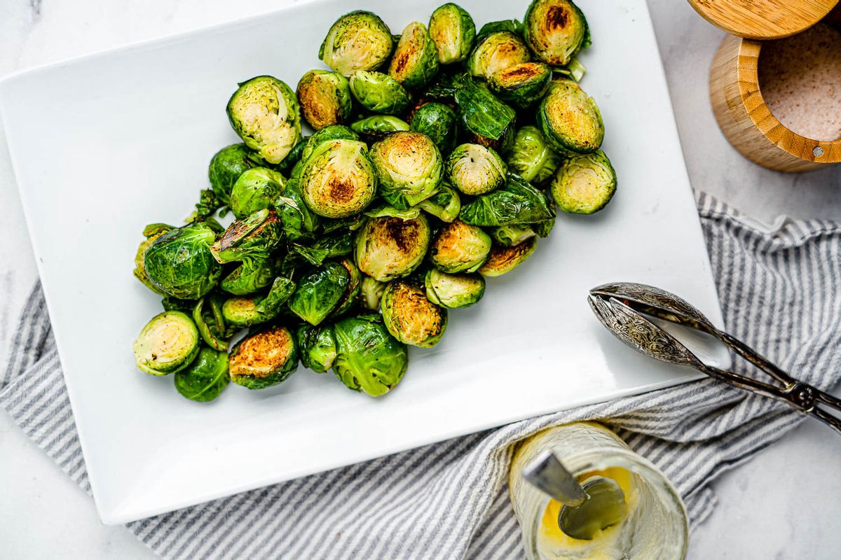 Keto Butter Sauteed Brussels Sprouts