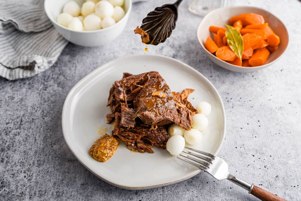 Low Carb Instant Pot German Style Pot Roast