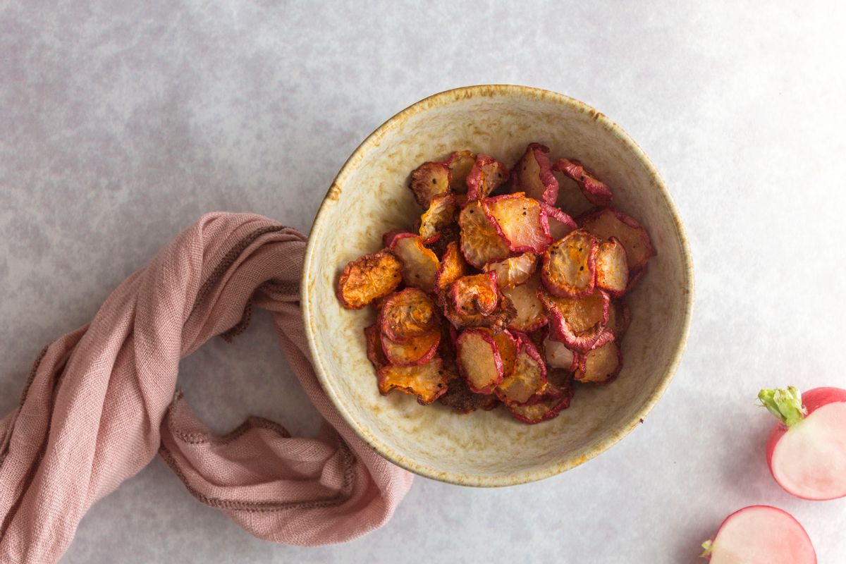 Keto Smokey Radish Salad Topper