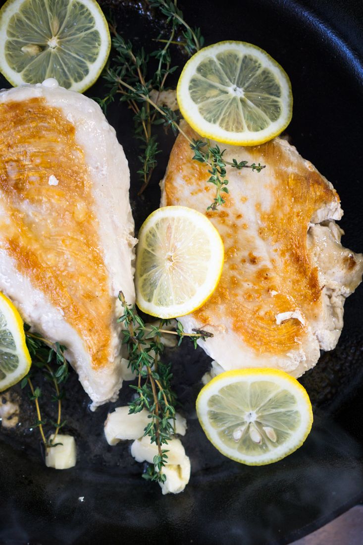 Keto Lemon Thyme Chicken