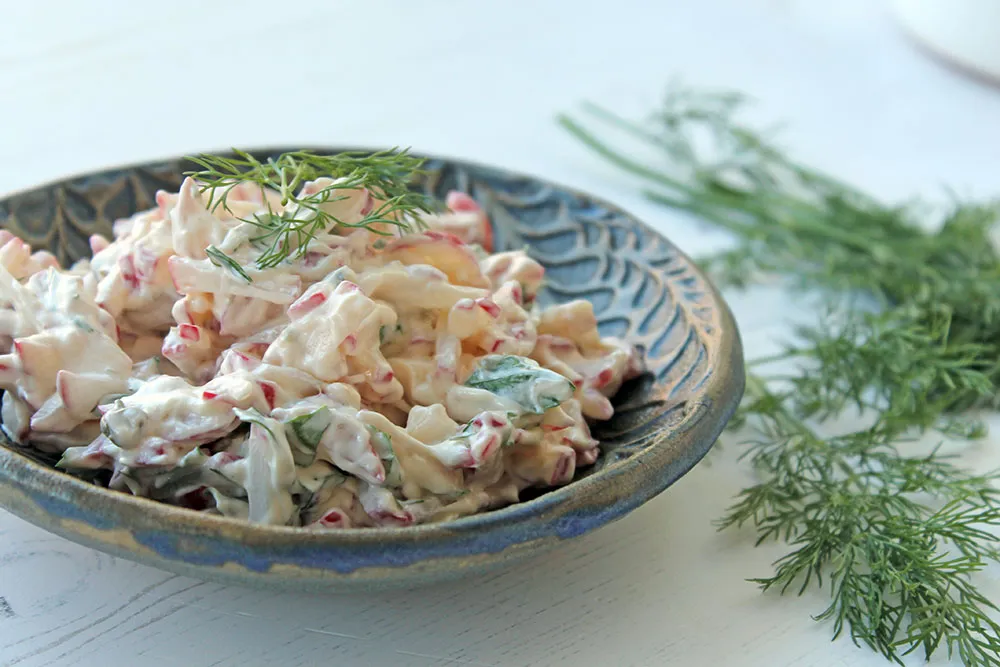 Keto Radish Remoulade