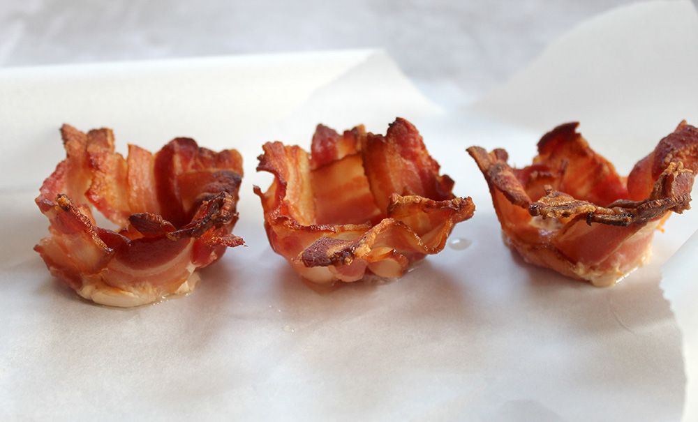 Keto Bacon Baskets