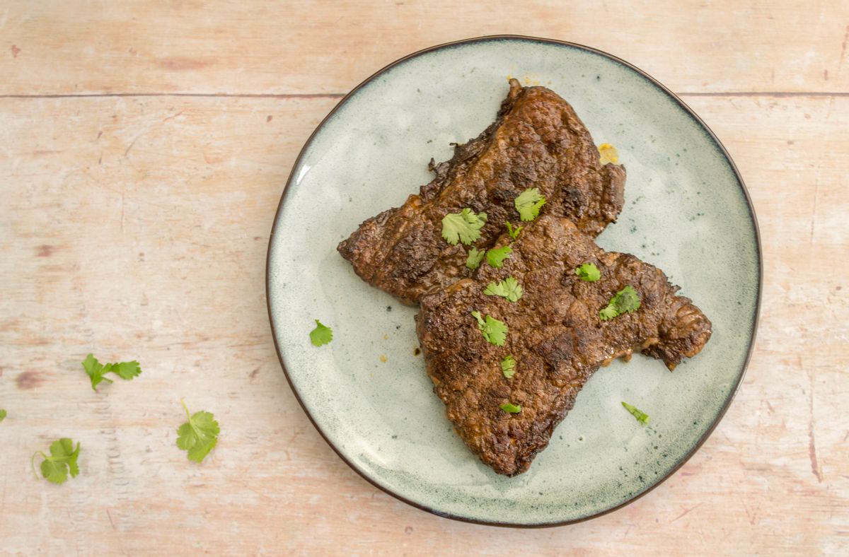 Keto Chocolate Paprika Steaks