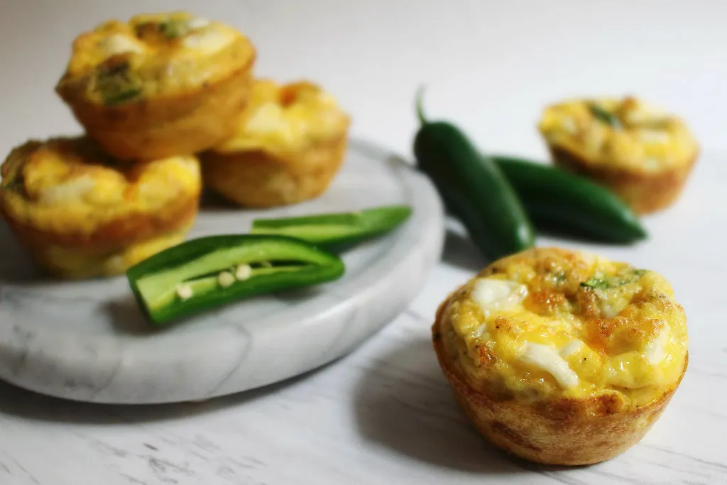 Bacon and Gruyère Egg Bites - Low Carb Delish