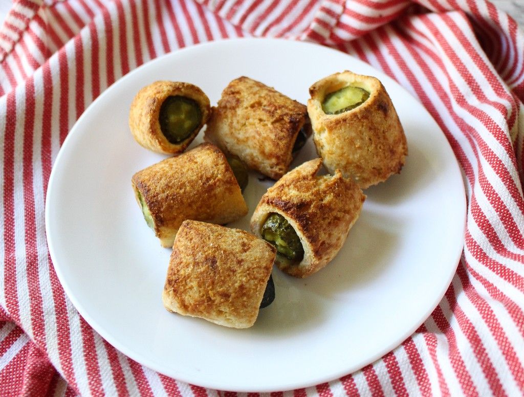 Keto Vegetarian Barbecue Pickles In A Blanket