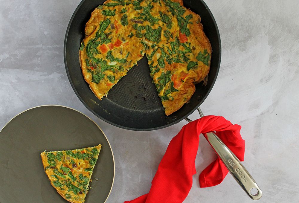 Keto Curried Omelette