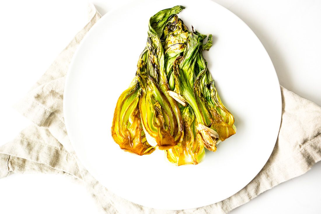 Keto Roasted Bok Choy