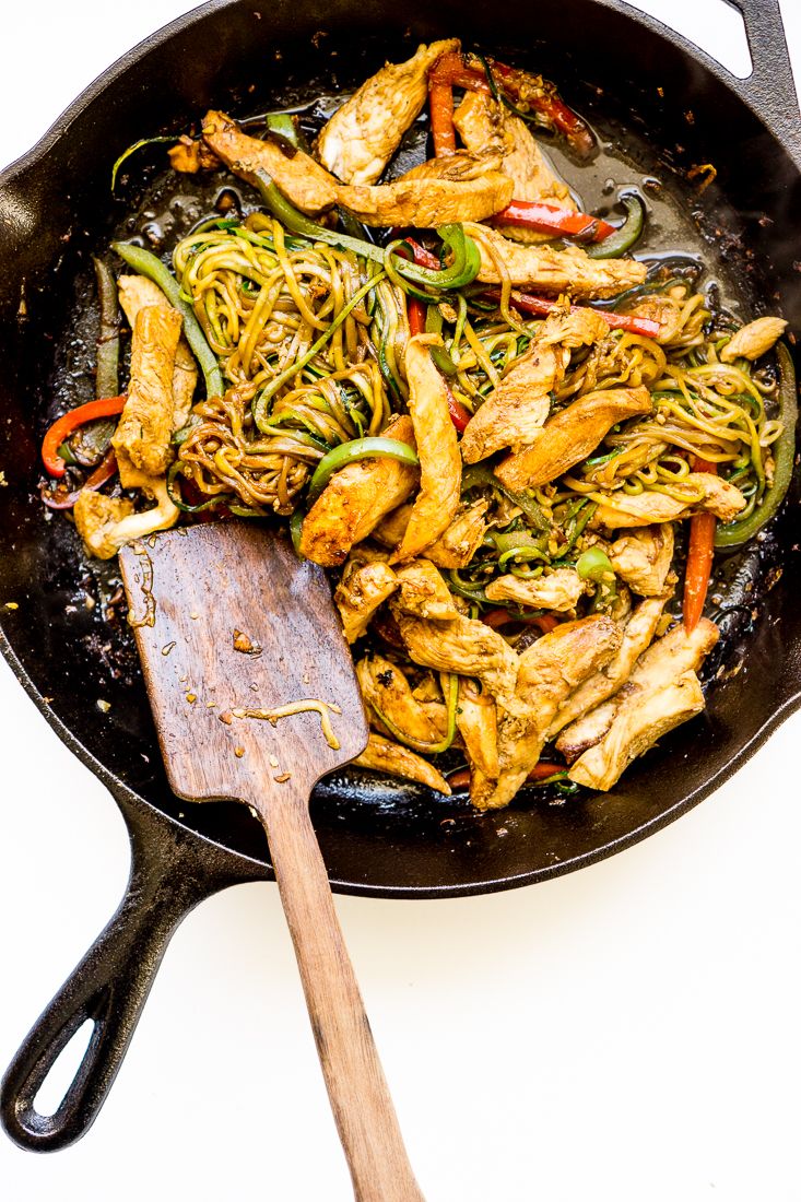 Low Carb Chicken Chow Mein