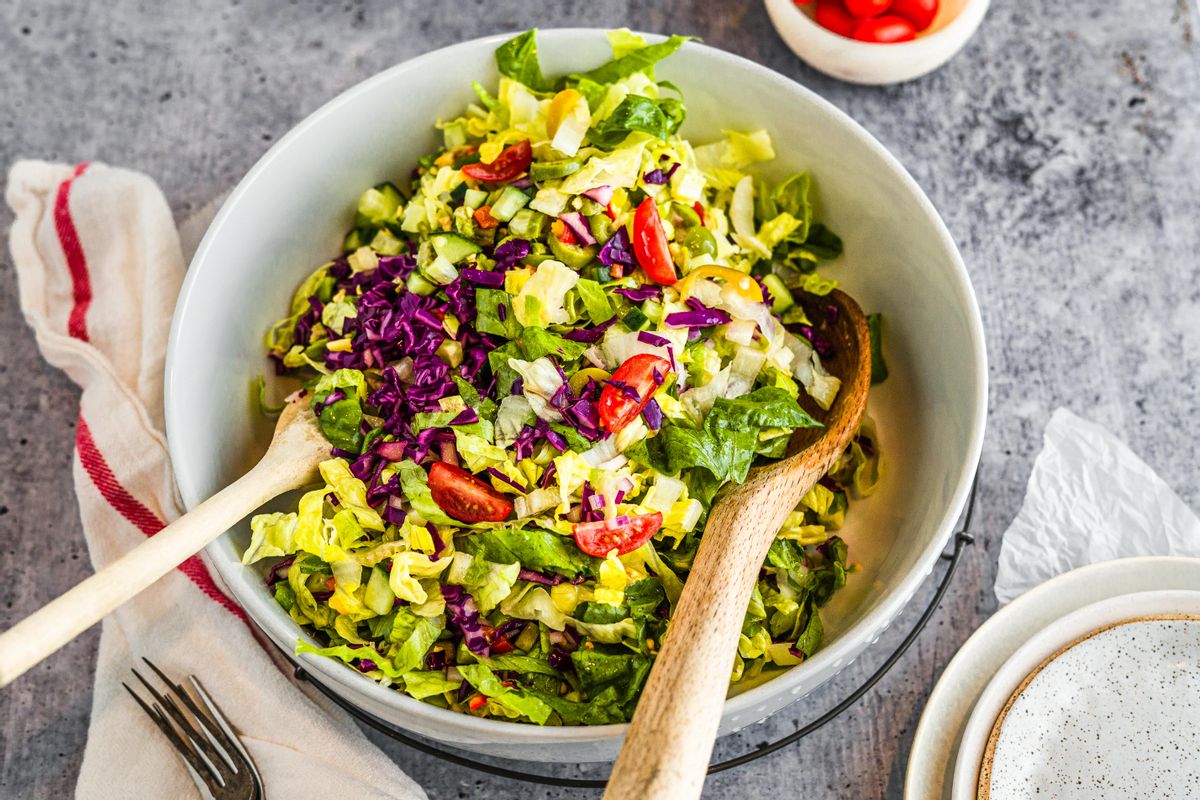 Keto Springtime Chopped Salad