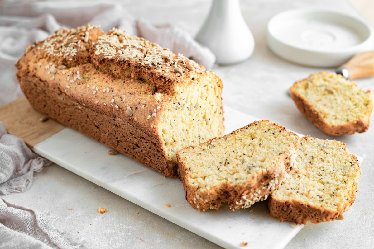 Keto Seeded Bread Loaf