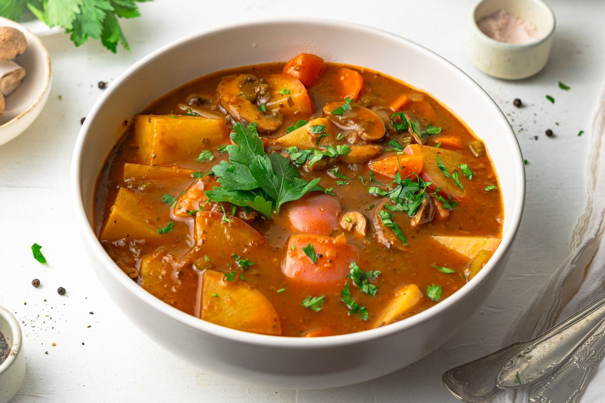 Moderate Carb Hearty Vegetable Stew