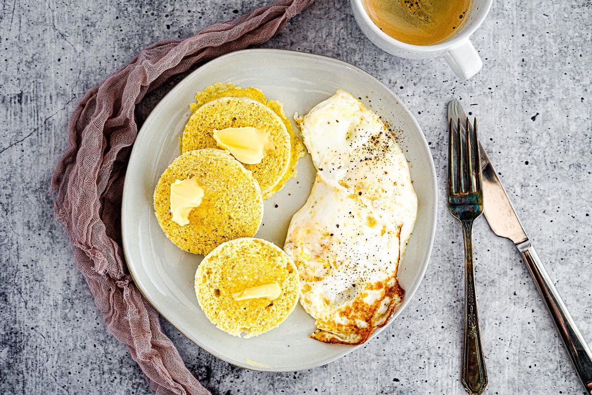 Keto Lazy Biscuits and Eggs