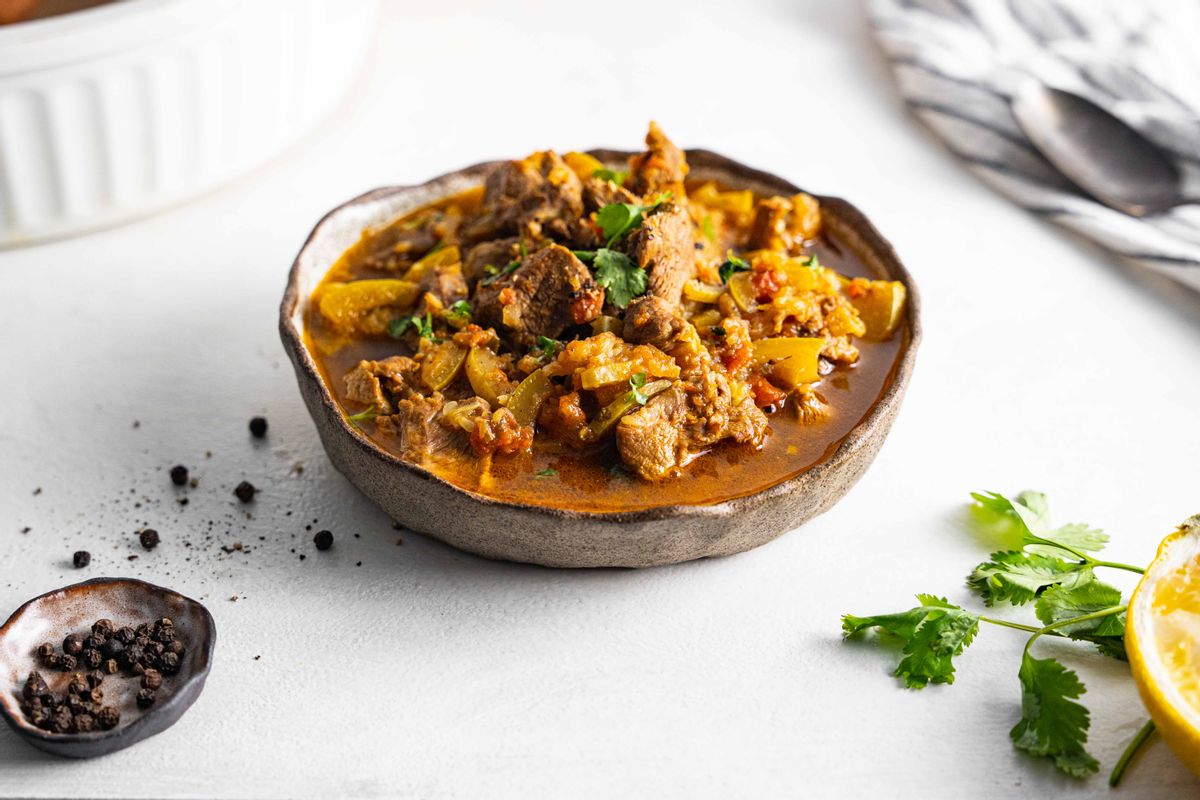 Keto Indian Lamb Stew 