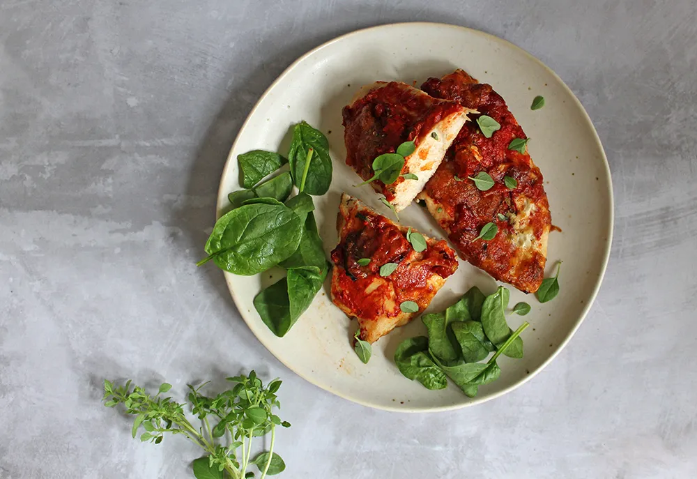 Keto Margherita Pizza Chicken