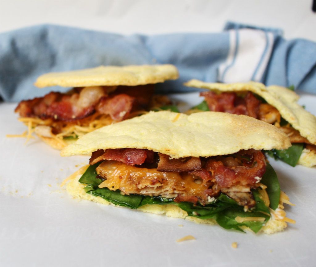 Keto Hot Turkey And Bacon Sandwiches