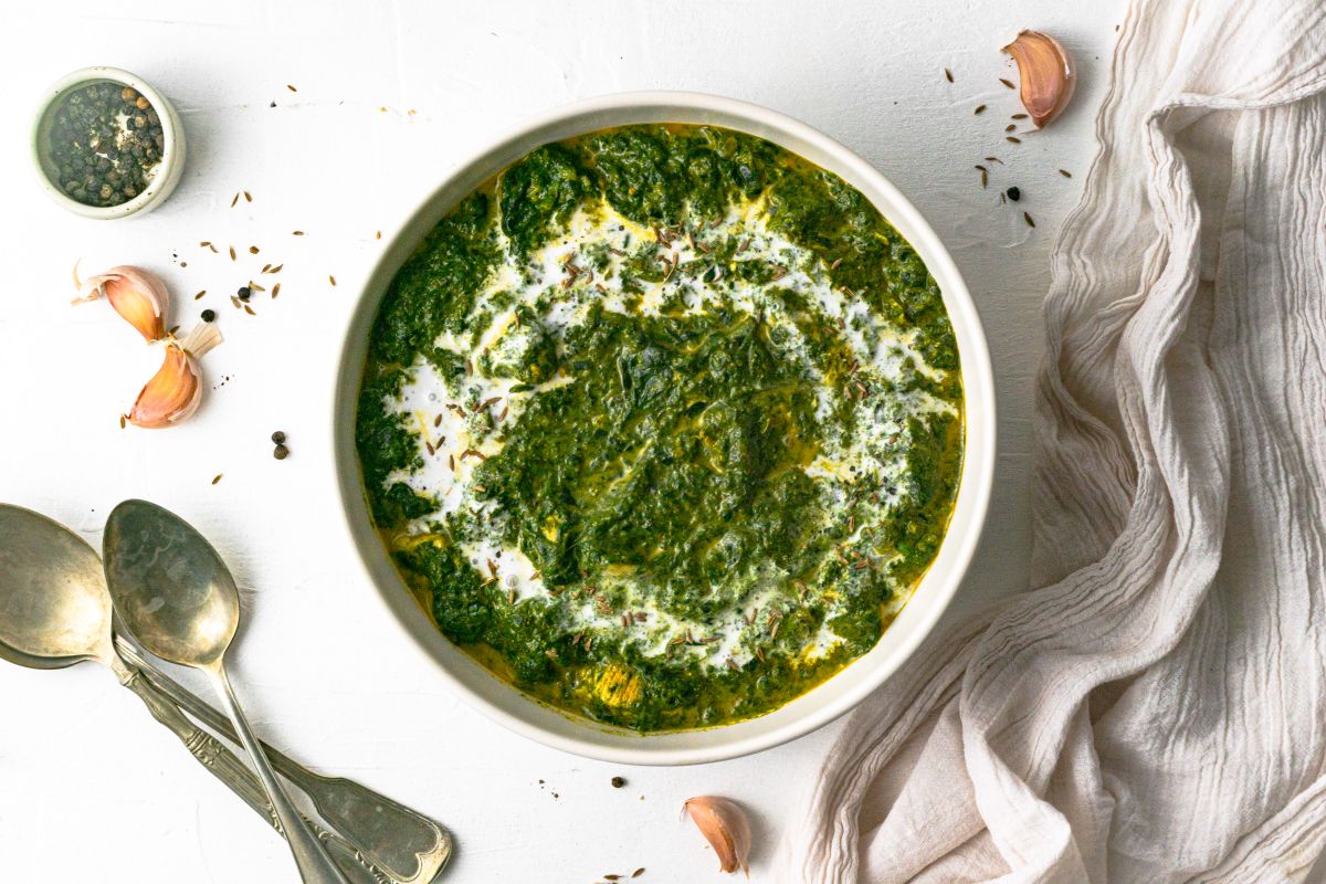 Keto Chicken Saag 